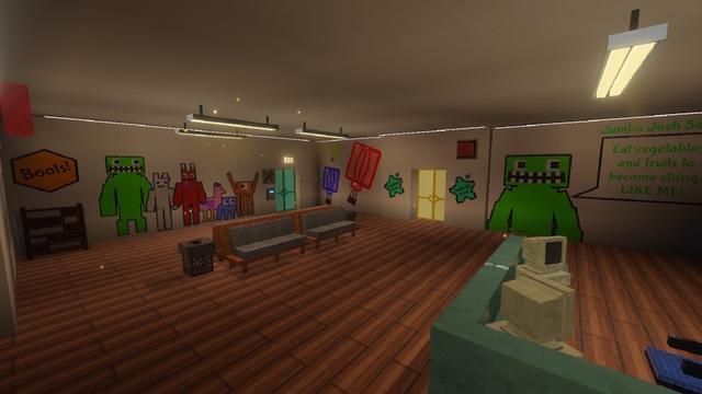 Screenshot of the Minecraft Bedrock Marketplace product Garten of Banban [OFFICIAL] created by Tomhmagic Creations.