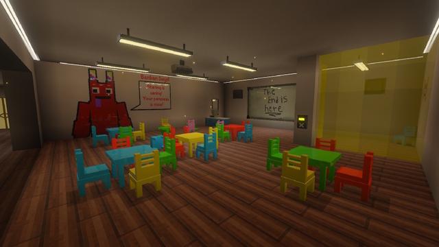 Screenshot of the Minecraft Bedrock Marketplace product Garten of Banban [OFFICIAL] created by Tomhmagic Creations.