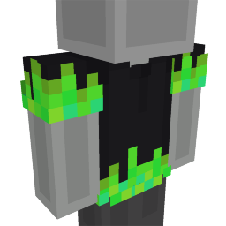 Thumbnail of the Minecraft Bedrock Marketplace product Green Flame Shirt created by Tomhmagic Creations.