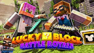 Thumbnail of the Minecraft Bedrock Marketplace product Lucky Block Battle Royale created by Tomhmagic Creations.