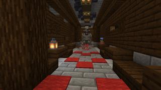 Screenshot of the Minecraft Bedrock Marketplace product Mansion Run created by Tomhmagic Creations.