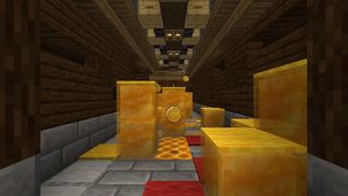 Screenshot of the Minecraft Bedrock Marketplace product Mansion Run created by Tomhmagic Creations.