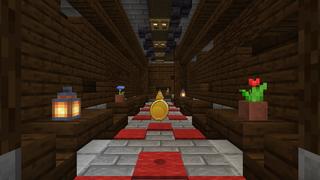 Screenshot of the Minecraft Bedrock Marketplace product Mansion Run created by Tomhmagic Creations.