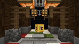 Screenshot of the Minecraft Bedrock Marketplace product Mansion Run created by Tomhmagic Creations.