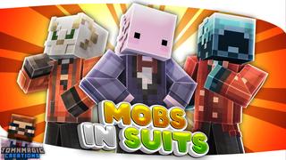 Thumbnail of the Minecraft Bedrock Marketplace product Mobs in Suits 2 created by Tomhmagic Creations.