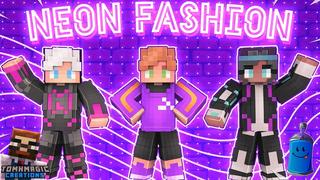 Thumbnail of the Minecraft Bedrock Marketplace product Neon Fashion created by Tomhmagic Creations.
