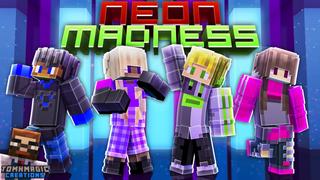 Thumbnail of the Minecraft Bedrock Marketplace product Neon Madness created by Tomhmagic Creations.