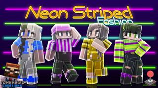 Thumbnail of the Minecraft Bedrock Marketplace product Neon Striped Fashion created by Tomhmagic Creations.