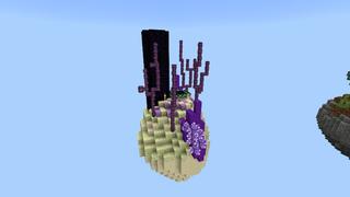 Screenshot of the Minecraft Bedrock Marketplace product One Block: Classic created by Tomhmagic Creations.