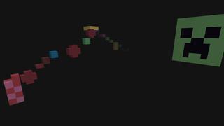 Screenshot of the Minecraft Bedrock Marketplace product Parkour: Rainbow Race created by Tomhmagic Creations.