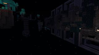 Screenshot of the Minecraft Bedrock Marketplace product Parkour: Warden created by Tomhmagic Creations.