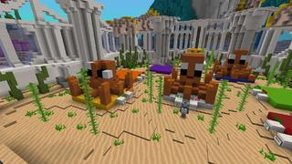 Screenshot of the Minecraft Bedrock Marketplace product Poseidon's Build Battle created by Tomhmagic Creations.