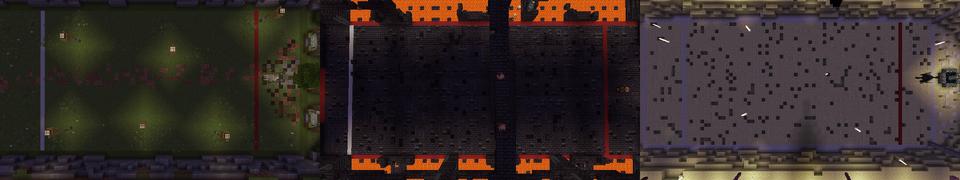 Panorama of the Minecraft Bedrock Marketplace product Red Light Green Light Mobs created by Tomhmagic Creations.