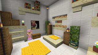 Screenshot of the Minecraft Bedrock Marketplace product Rich Hillside Mansion created by Tomhmagic Creations.
