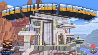 Thumbnail of the Minecraft Bedrock Marketplace product Rich Hillside Mansion created by Tomhmagic Creations.