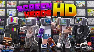 Thumbnail of the Minecraft Bedrock Marketplace product Screen Heads HD created by Tomhmagic Creations.