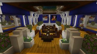 Screenshot of the Minecraft Bedrock Marketplace product Secret Millionaire Mansion created by Tomhmagic Creations.