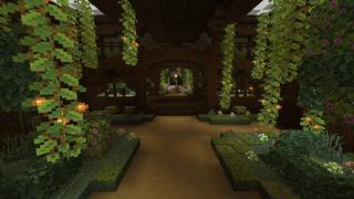 Screenshot of the Minecraft Bedrock Marketplace product Secret Millionaire Mansion created by Tomhmagic Creations.