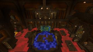 Screenshot of the Minecraft Bedrock Marketplace product Secret Millionaire Mansion created by Tomhmagic Creations.