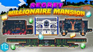 Thumbnail of the Minecraft Bedrock Marketplace product Secret Millionaire Mansion created by Tomhmagic Creations.