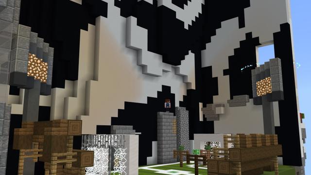 Screenshot of the Minecraft Bedrock Marketplace product Spiral Parkour created by Tomhmagic Creations.