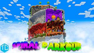 Thumbnail of the Minecraft Bedrock Marketplace product Spiral Parkour created by Tomhmagic Creations.