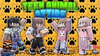 Thumbnail of the Minecraft Bedrock Marketplace product Teen Animal Attire created by Tomhmagic Creations.