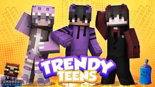 Thumbnail of the Minecraft Bedrock Marketplace product Trendy Teens created by Tomhmagic Creations.