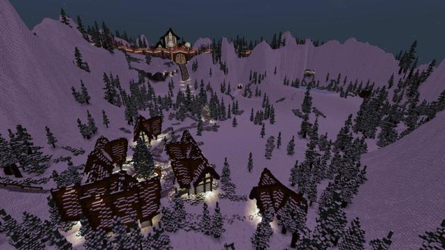 Screenshot of the Minecraft Bedrock Marketplace product Trouble in the North Pole created by Tomhmagic Creations.
