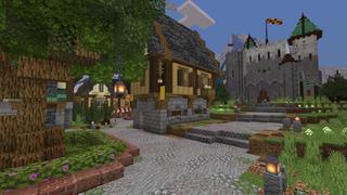 Screenshot of the Minecraft Bedrock Marketplace product Valley Kingdom created by Tomhmagic Creations.