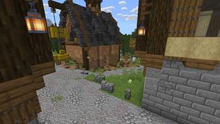 Screenshot of the Minecraft Bedrock Marketplace product Valley Kingdom created by Tomhmagic Creations.