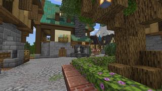 Screenshot of the Minecraft Bedrock Marketplace product Valley Kingdom created by Tomhmagic Creations.