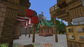 Screenshot of the Minecraft Bedrock Marketplace product Valley Kingdom created by Tomhmagic Creations.