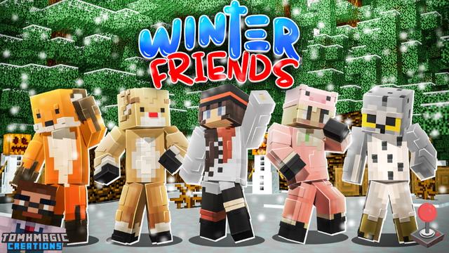 Thumbnail of the Minecraft Bedrock Marketplace product Winter Friends created by Tomhmagic Creations.