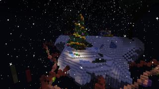 Screenshot of the Minecraft Bedrock Marketplace product Winter Parkour created by Tomhmagic Creations.