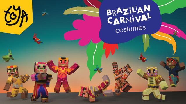 Thumbnail of the Minecraft Bedrock Marketplace product Brazilian Carnival Costumes created by Toya.