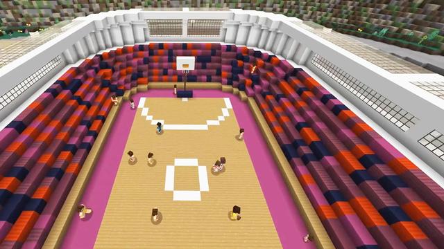 Screenshot of the Minecraft Bedrock Marketplace product Football Camp created by Toya.