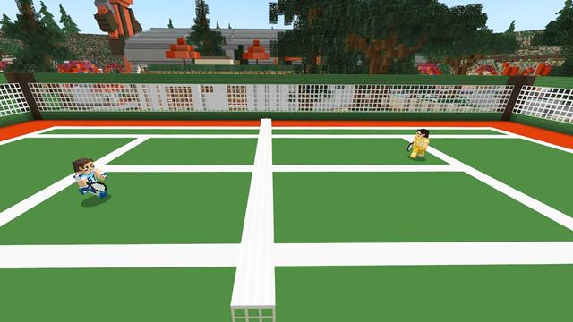 Screenshot of the Minecraft Bedrock Marketplace product Football Camp created by Toya.