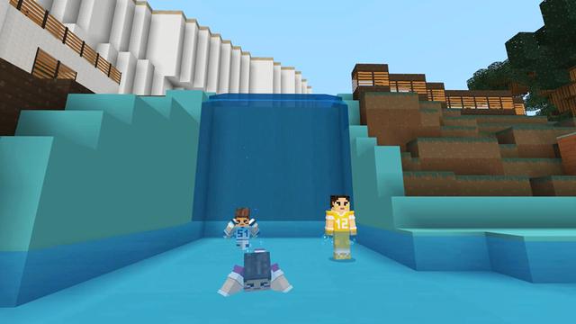 Screenshot of the Minecraft Bedrock Marketplace product Football Camp created by Toya.