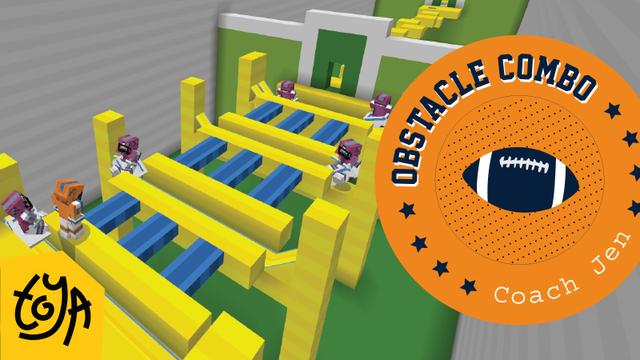 Thumbnail of the Minecraft Bedrock Marketplace product Obstacle Combo created by Toya.