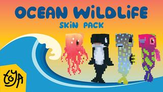 Thumbnail of the Minecraft Bedrock Marketplace product Ocean Wildlife Skin Pack created by Toya.