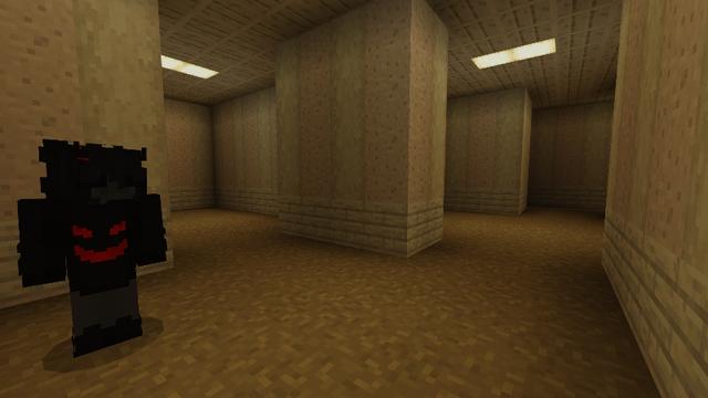 Screenshot of the Minecraft Bedrock Marketplace product Backrooms Maze created by Tristan Productions.