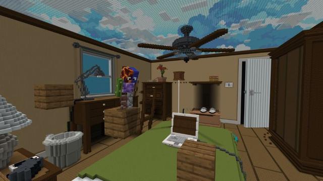 Screenshot of the Minecraft Bedrock Marketplace product Bedroom Hide and Seek created by Tristan Productions.