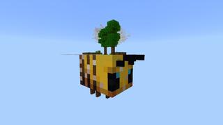 Screenshot of the Minecraft Bedrock Marketplace product Bee Skyblock created by Tristan Productions.
