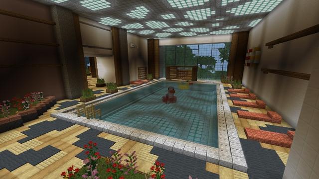 Screenshot of the Minecraft Bedrock Marketplace product Billionaire Mansion Bunker created by Tristan Productions.