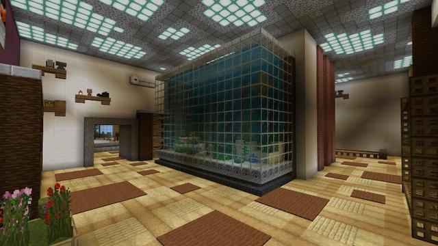 Screenshot of the Minecraft Bedrock Marketplace product Billionaire Mansion Bunker created by Tristan Productions.