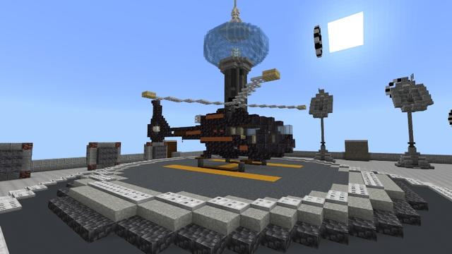 Screenshot of the Minecraft Bedrock Marketplace product Billionaire Mansion Bunker created by Tristan Productions.