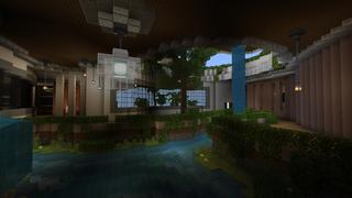 Screenshot of the Minecraft Bedrock Marketplace product Billionaire Mansion created by Tristan Productions.