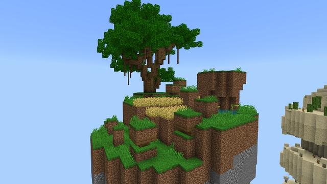Screenshot of the Minecraft Bedrock Marketplace product Biomes Parkour created by Tristan Productions.