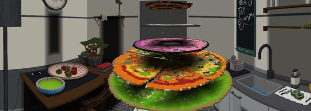 Panorama of the Minecraft Bedrock Marketplace product Block Drop created by Tristan Productions.